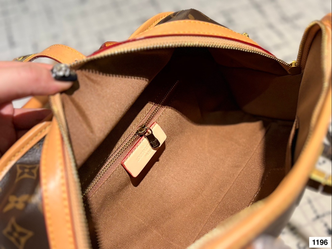 L design original leather handbag