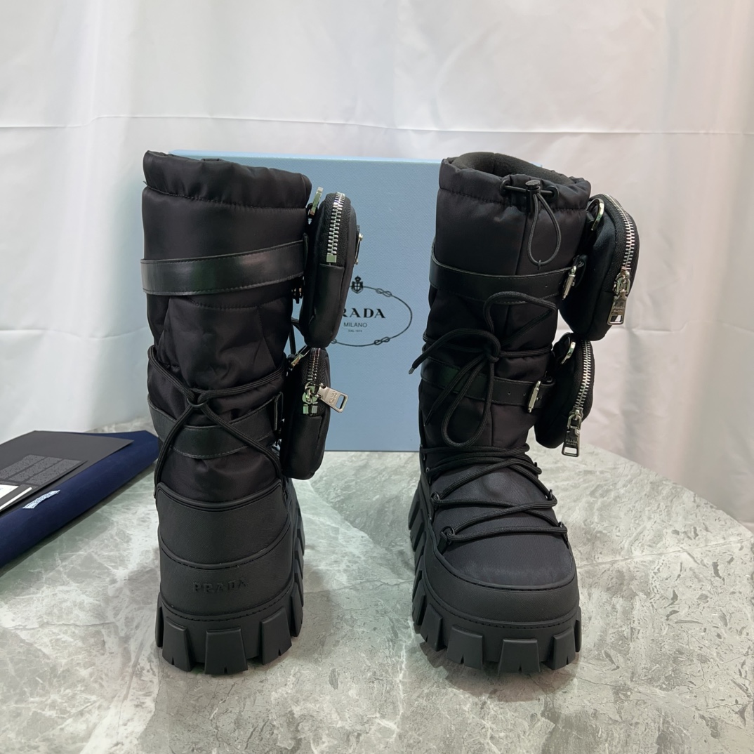 P design Classic Snow boots Wool technological insole