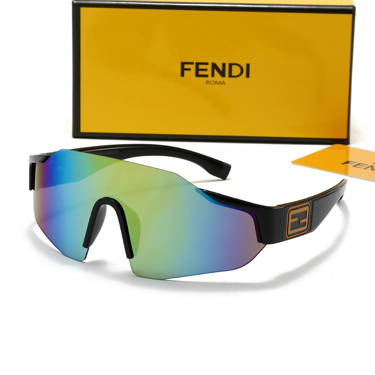 F design Men's and women's fashion sunglasses, travel driving and holiday sunglasses 8906