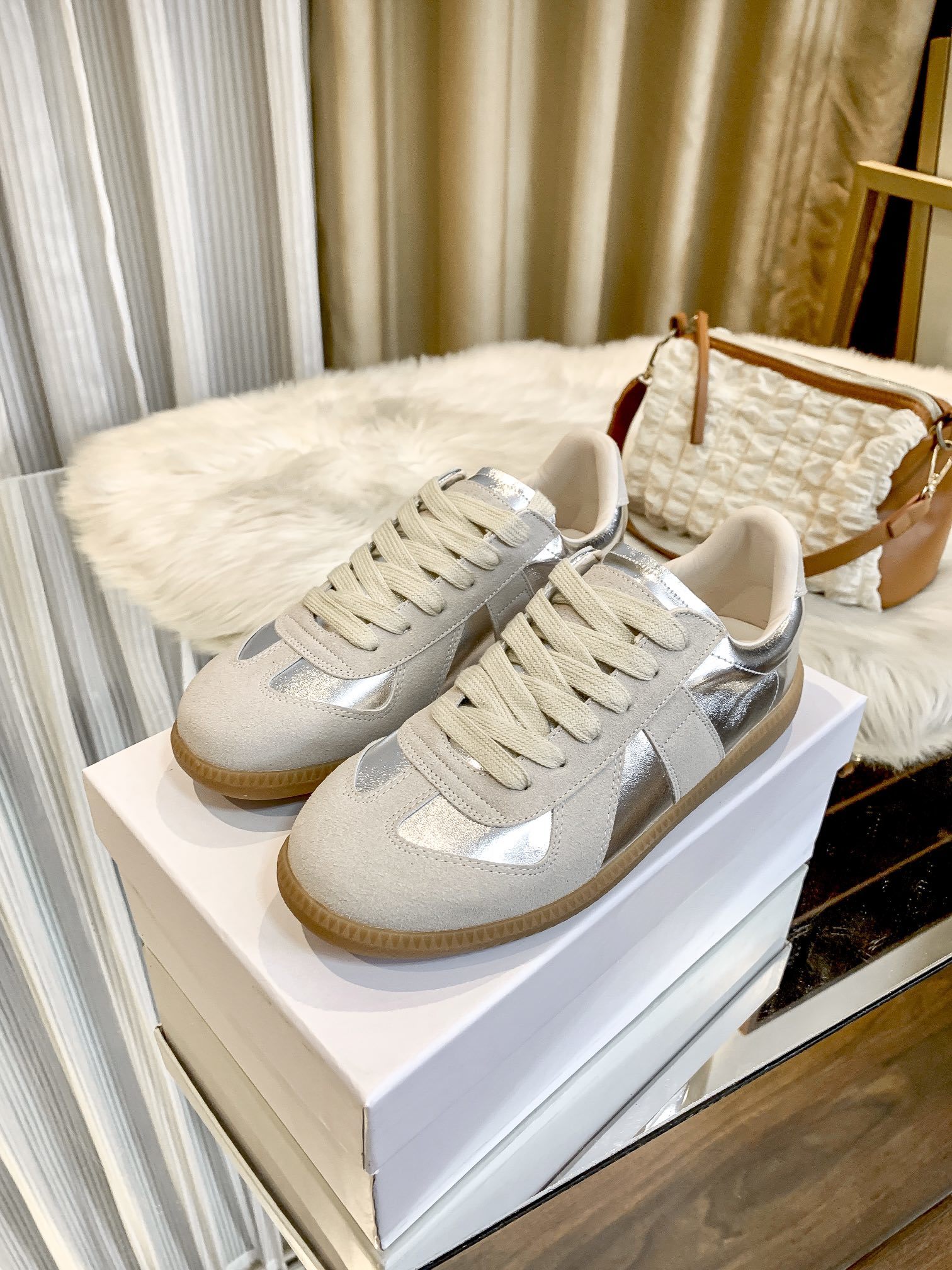 Ma Design MM6 New German Training Shoes White Shoes