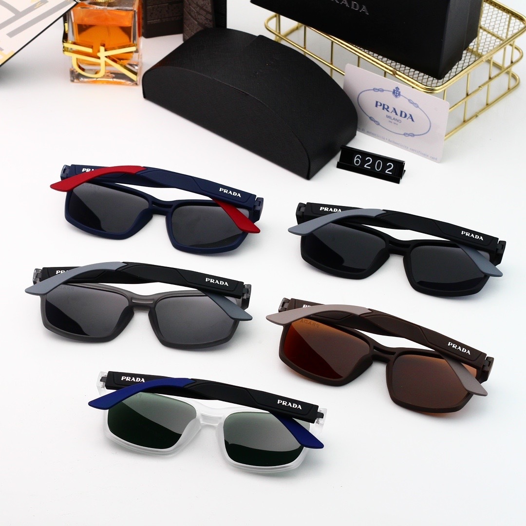 P design Fashion new sunglasses 6202