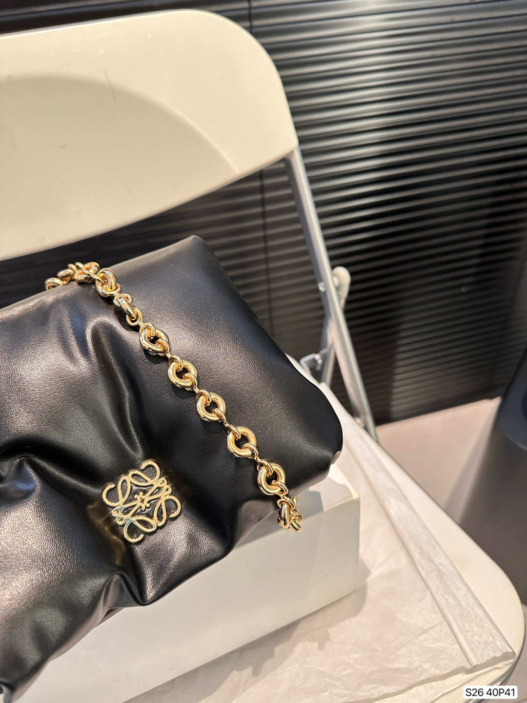 L design autumn and winter new bread chain shoulder bag