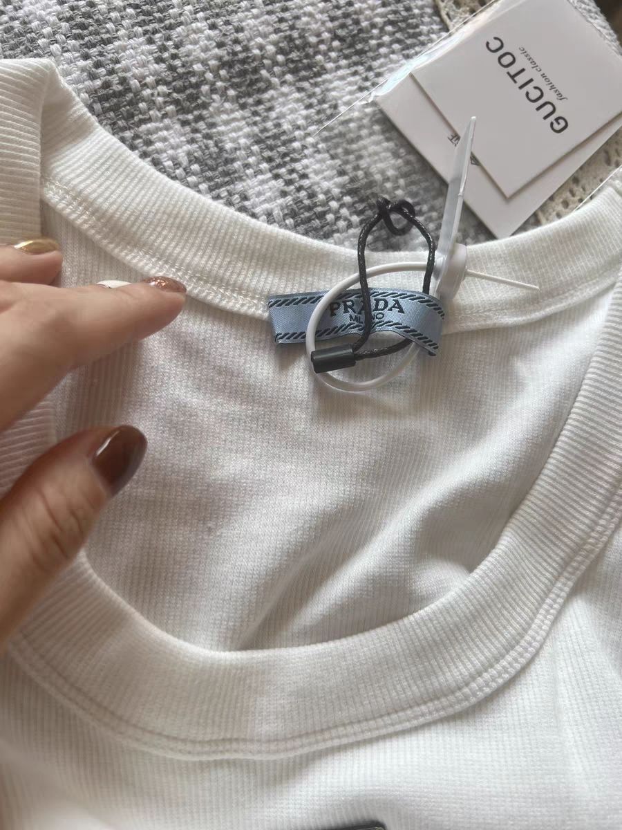 P design Pure cotton Tank top undershirt