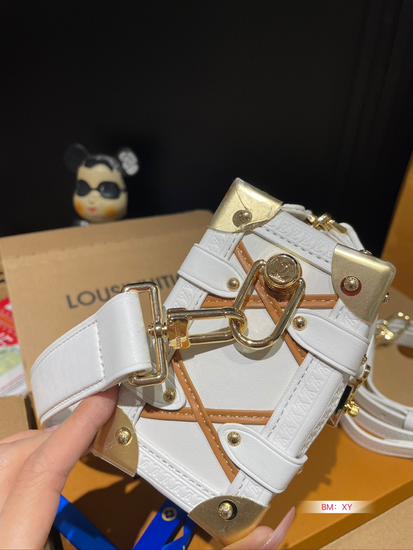 L design new bag trunk small square bag