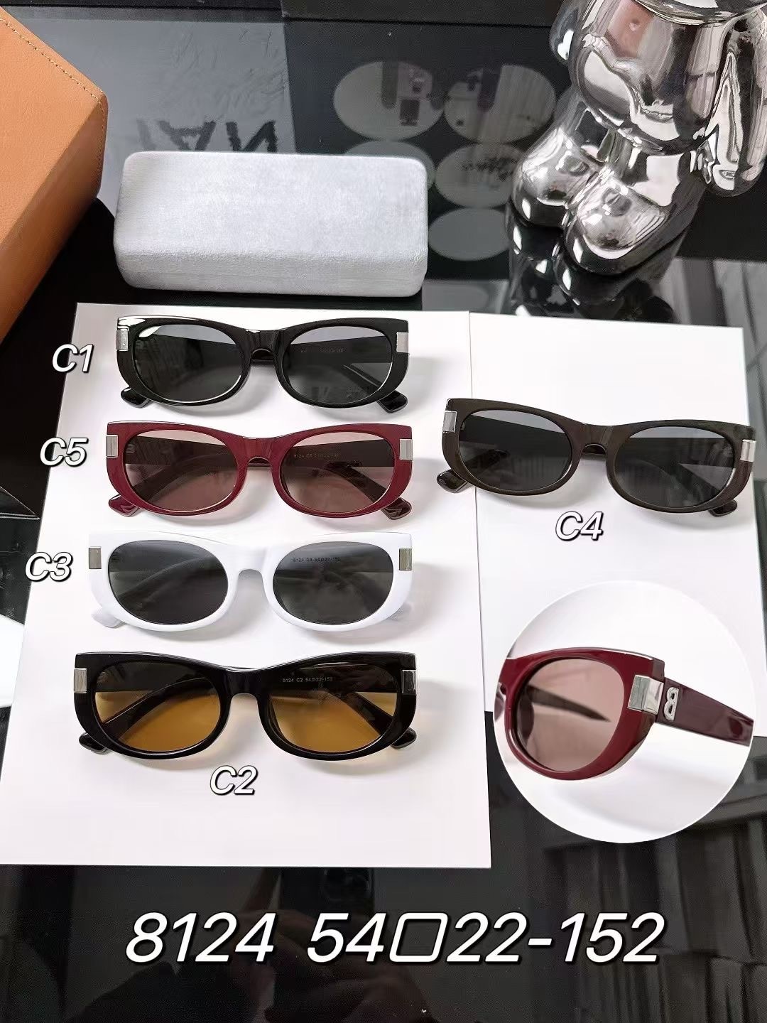 TR design Fashion polarized sunglasses 8124