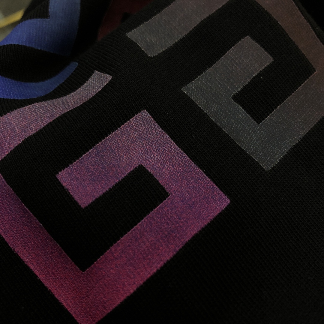 Givenchy 2023 Summer Classic Logo Printed Cotton Soft Unisex Fashion T-shirt