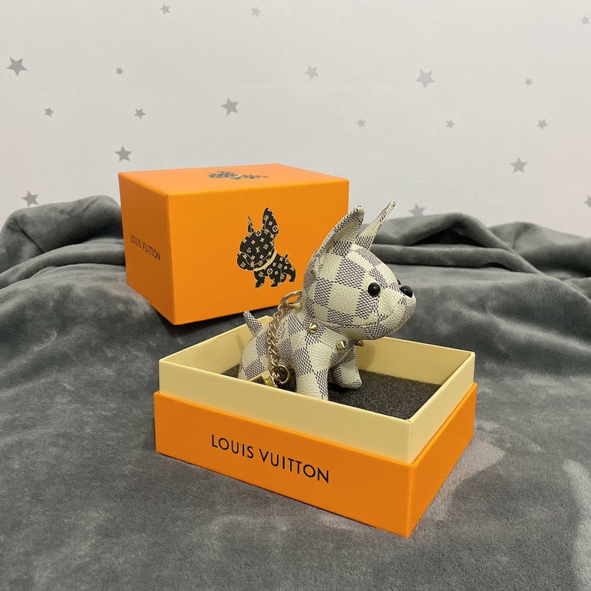 L design  French Bulldog Keychain Pendant