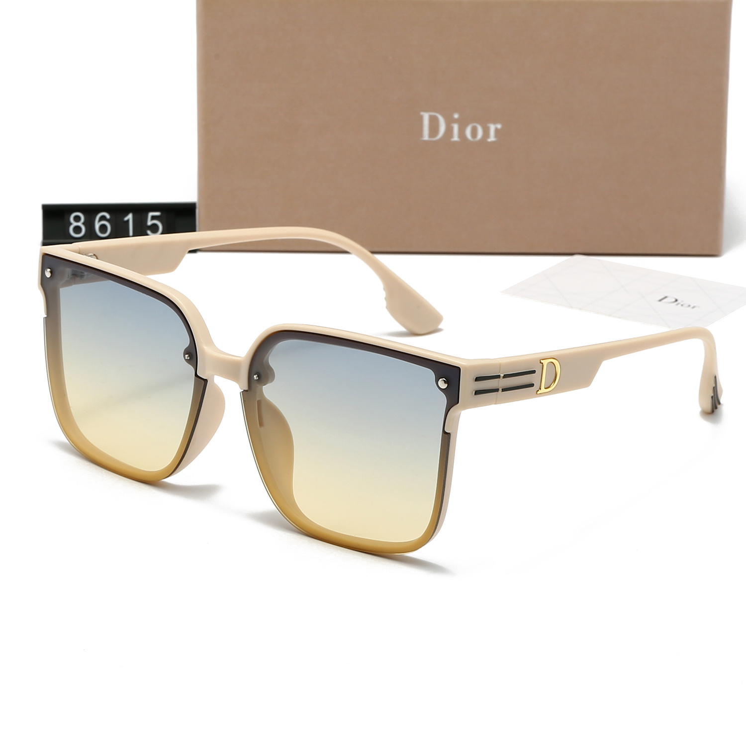 D design Fashion sunglasses for men and women, travel, driving and vacation sunglasses 8615