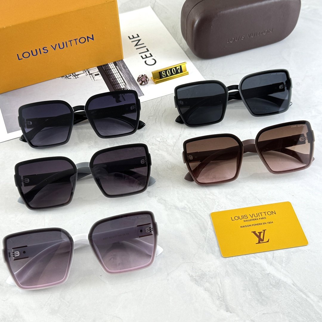 L design Women's Sunglasses, HD Gradient Lens Collection 8007