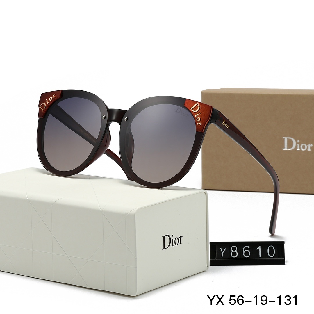 D design New polarized sunglasses unique craftsmanship casual glasses 8610