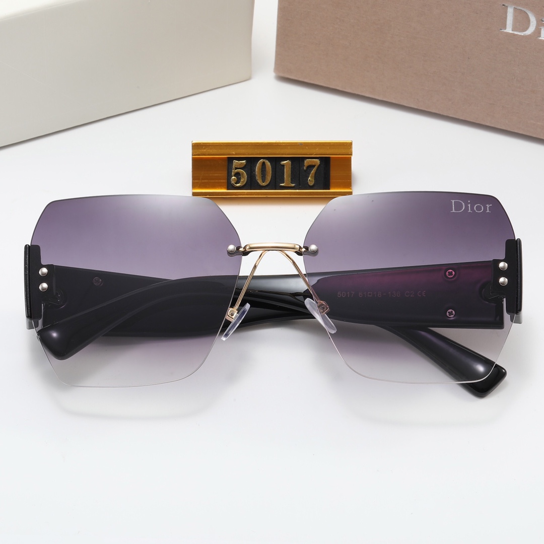 D logo fashion sunglasses