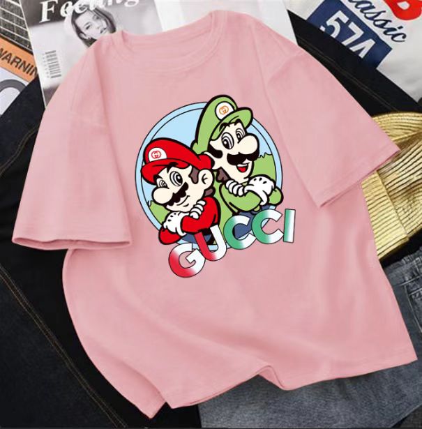 G design and Mario Jointly Designed Cute and Leisure T-Shirt