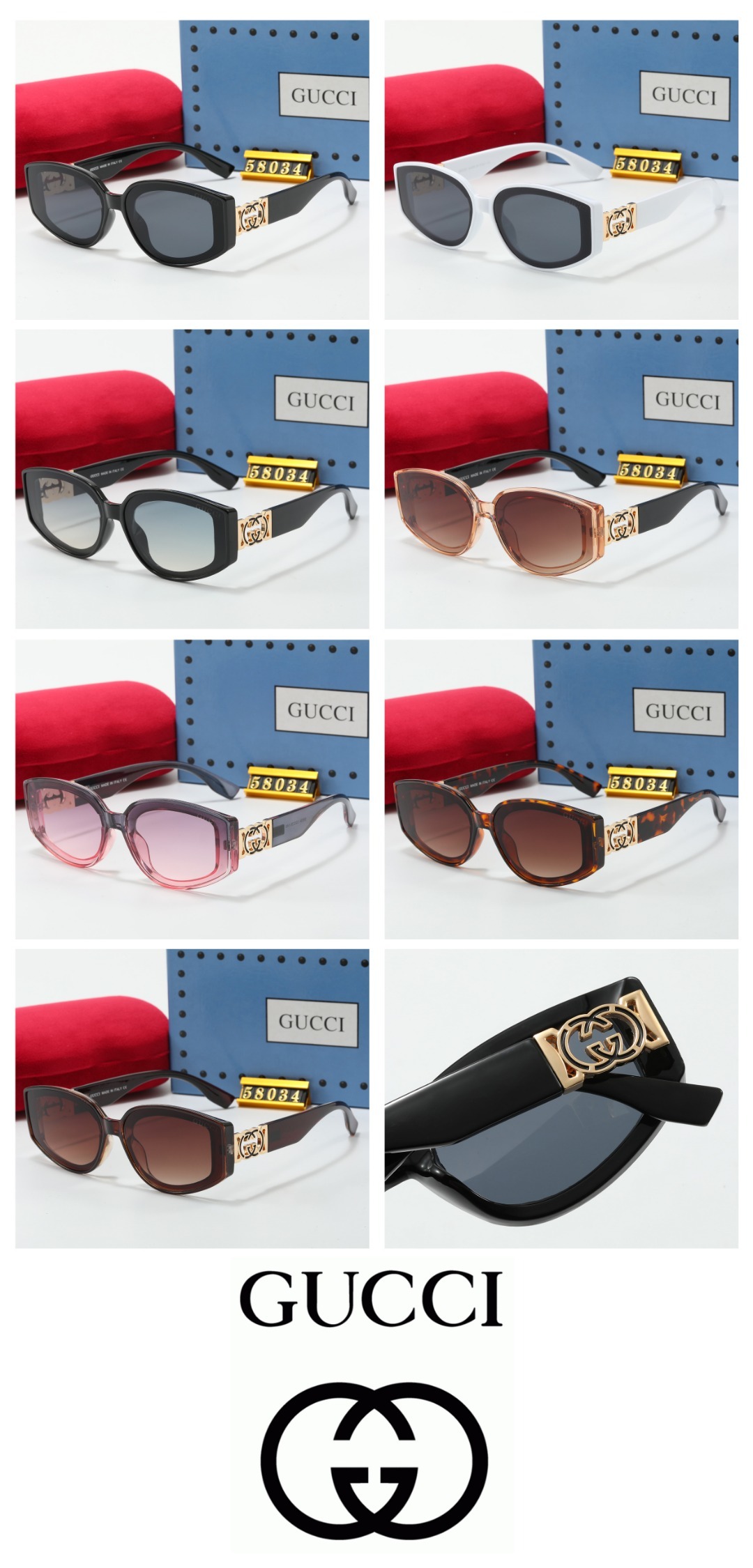 G design Fashion new sunglasses 58034