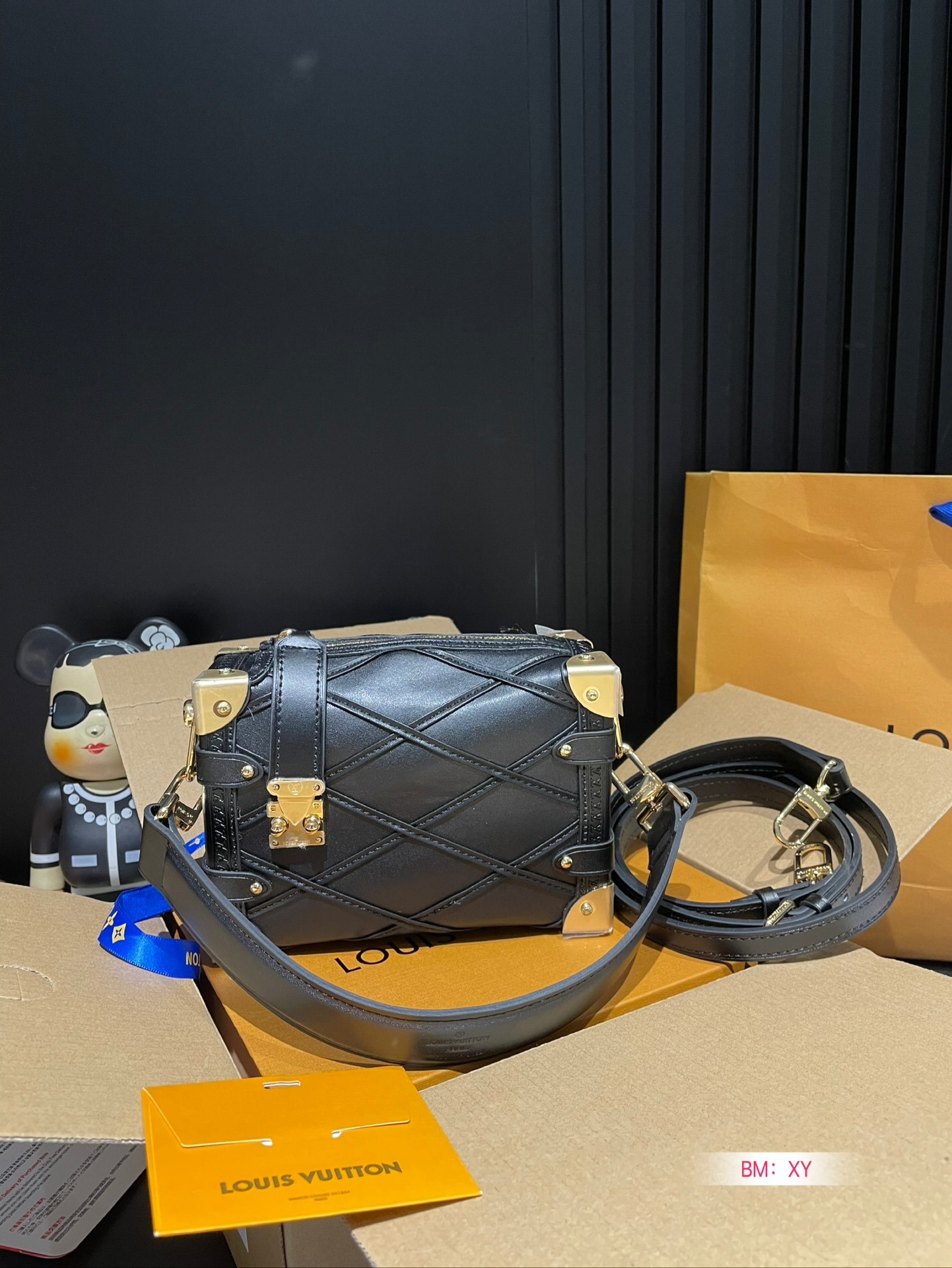 L design new bag trunk small square bag