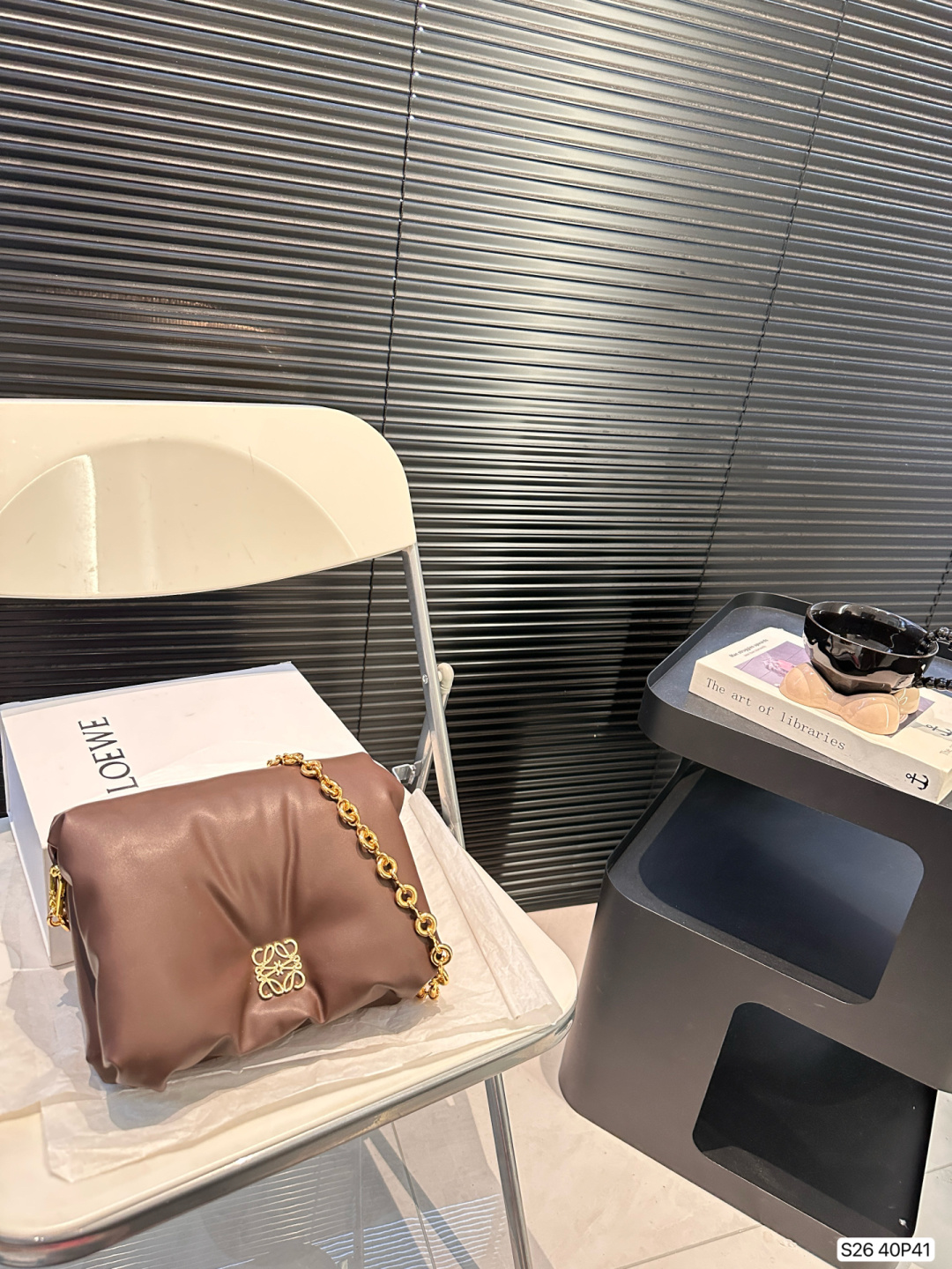 L design autumn and winter new bread chain shoulder bag