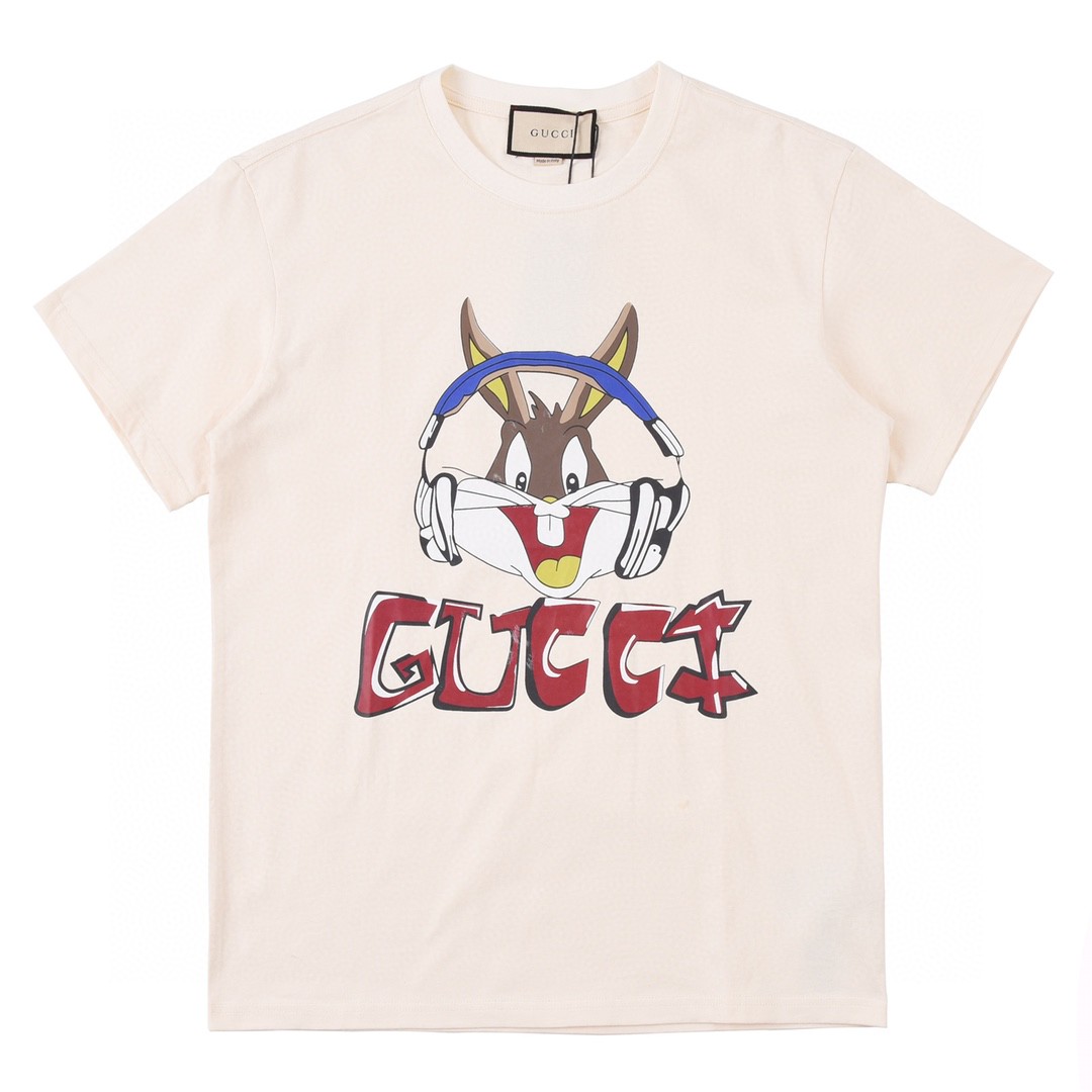 G design Rabbit Year Limitted Edition Carton Unisex Leisure T-shirt