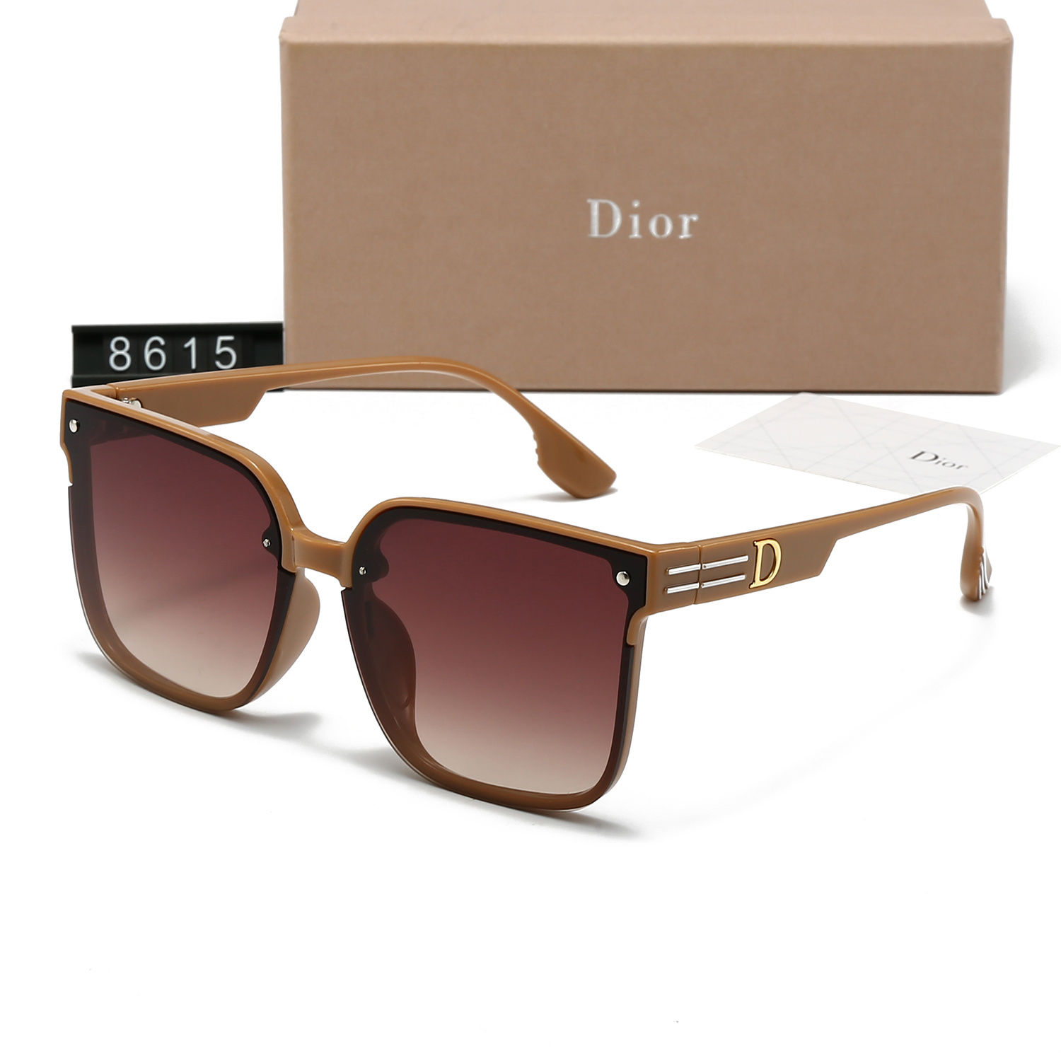 D design Fashion sunglasses for men and women, travel, driving and vacation sunglasses 8615