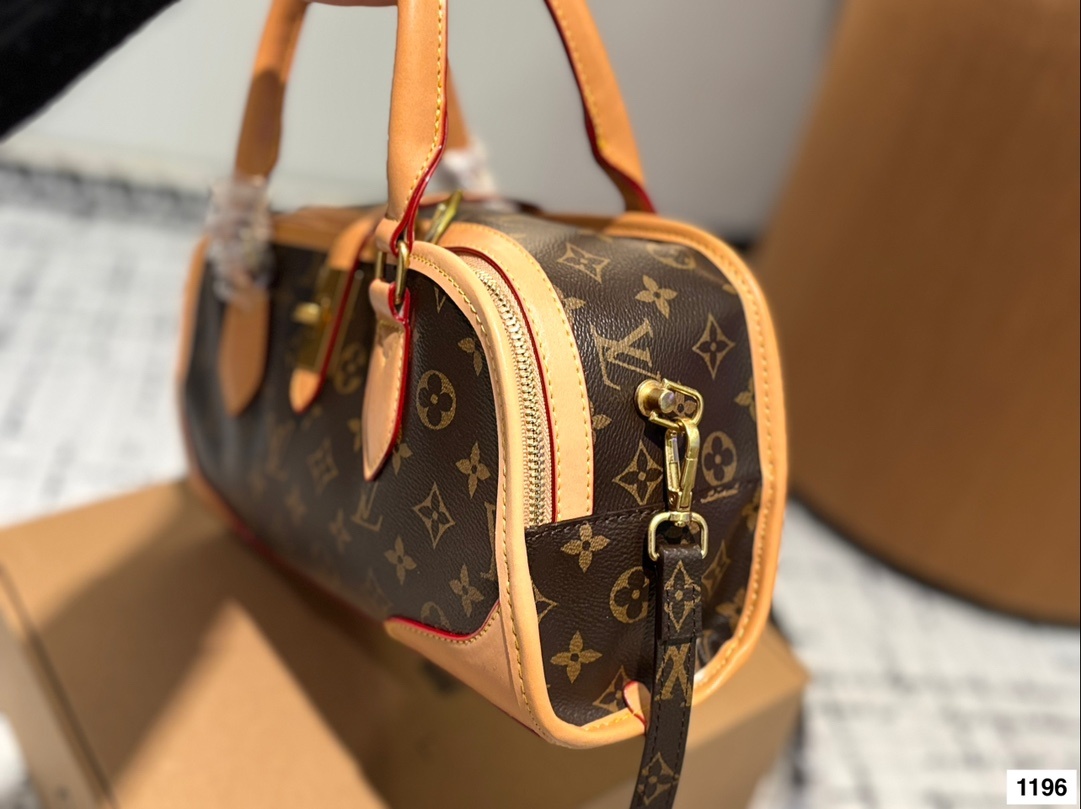 L design original leather handbag