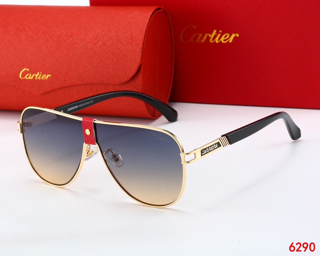 C design UV protection high definition beautiful edge craft lens series sunglasses 6290