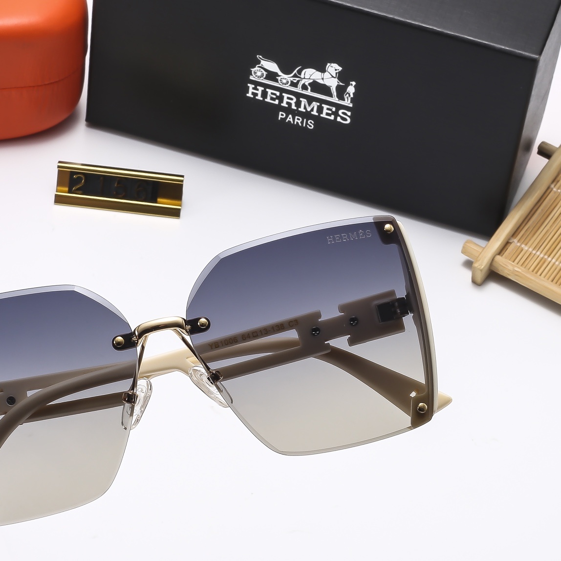 H design Fashionable and high quality sunglasses 2156