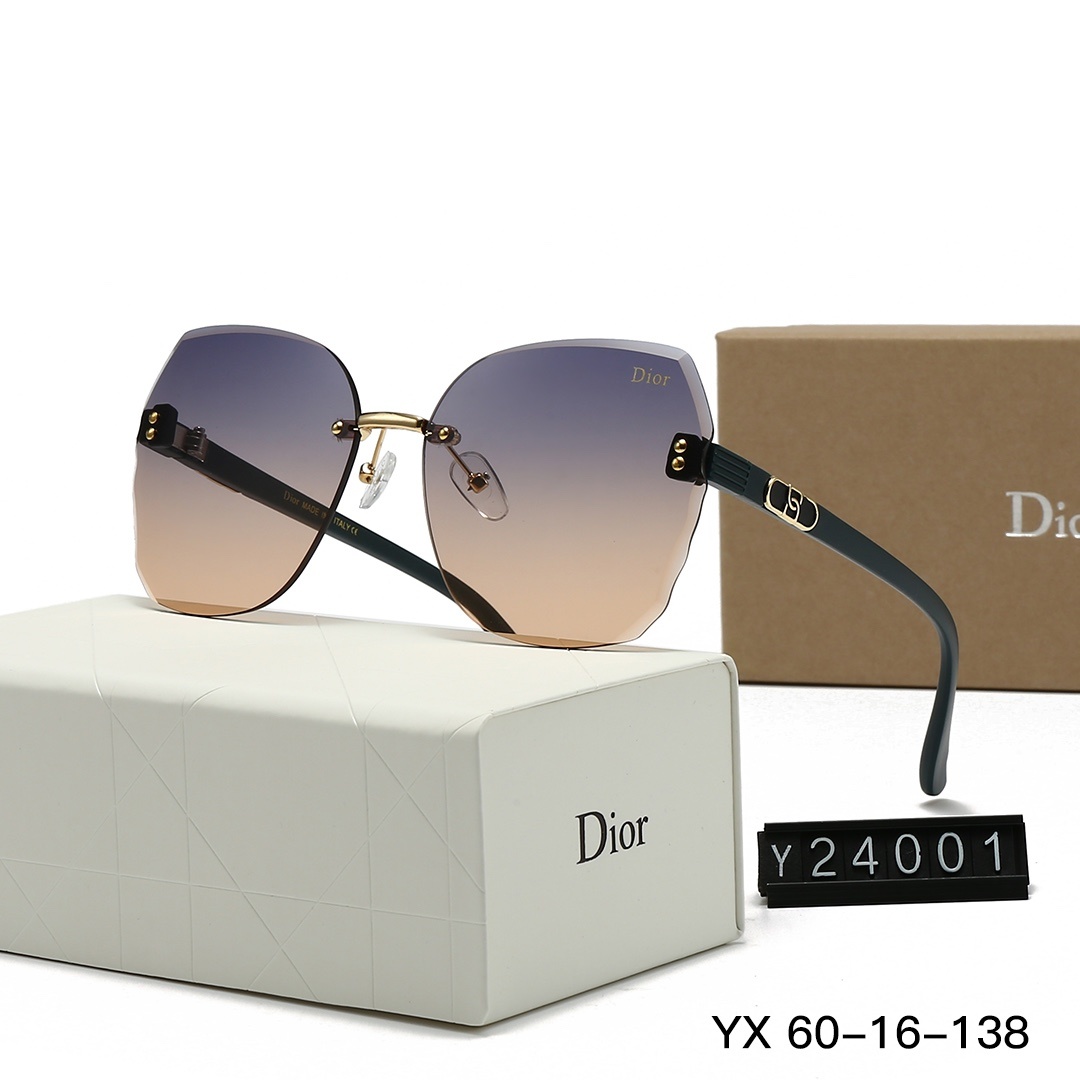 D design Fashion new nylon lens casual sunglasses 24001