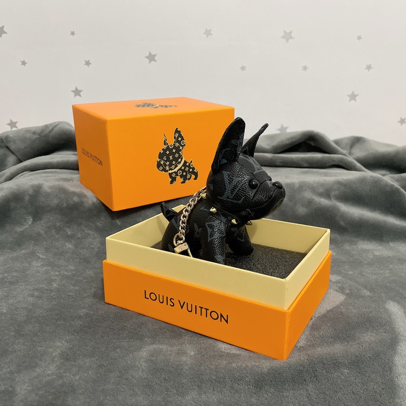 L design  French Bulldog Keychain Pendant