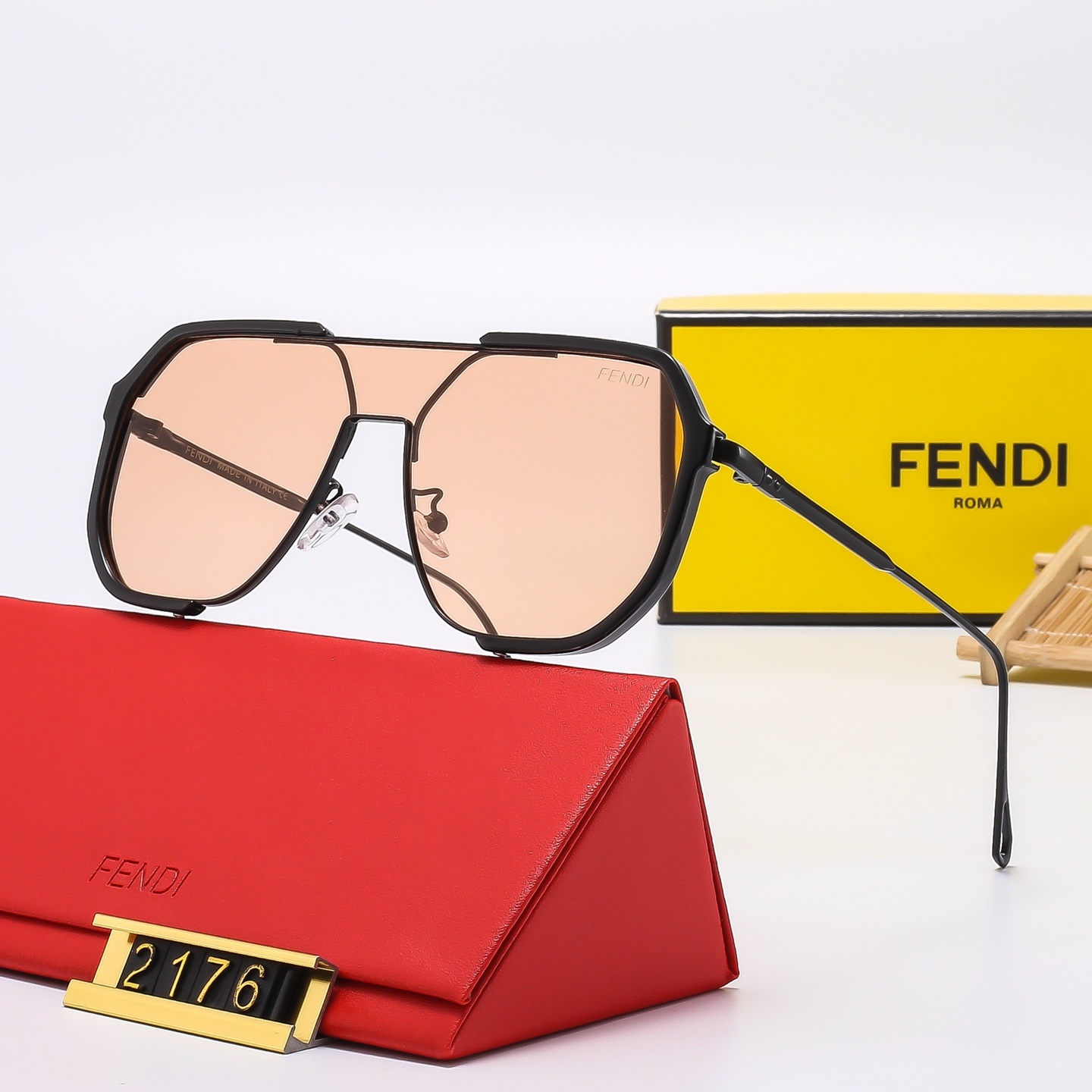 F design Fashion new sunglasses runaway series 2176