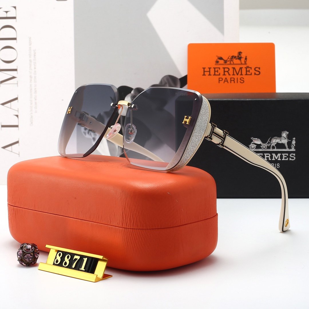 H design Women's Sunglasses TR90 Frame HD Anti-UV Lenses 8871