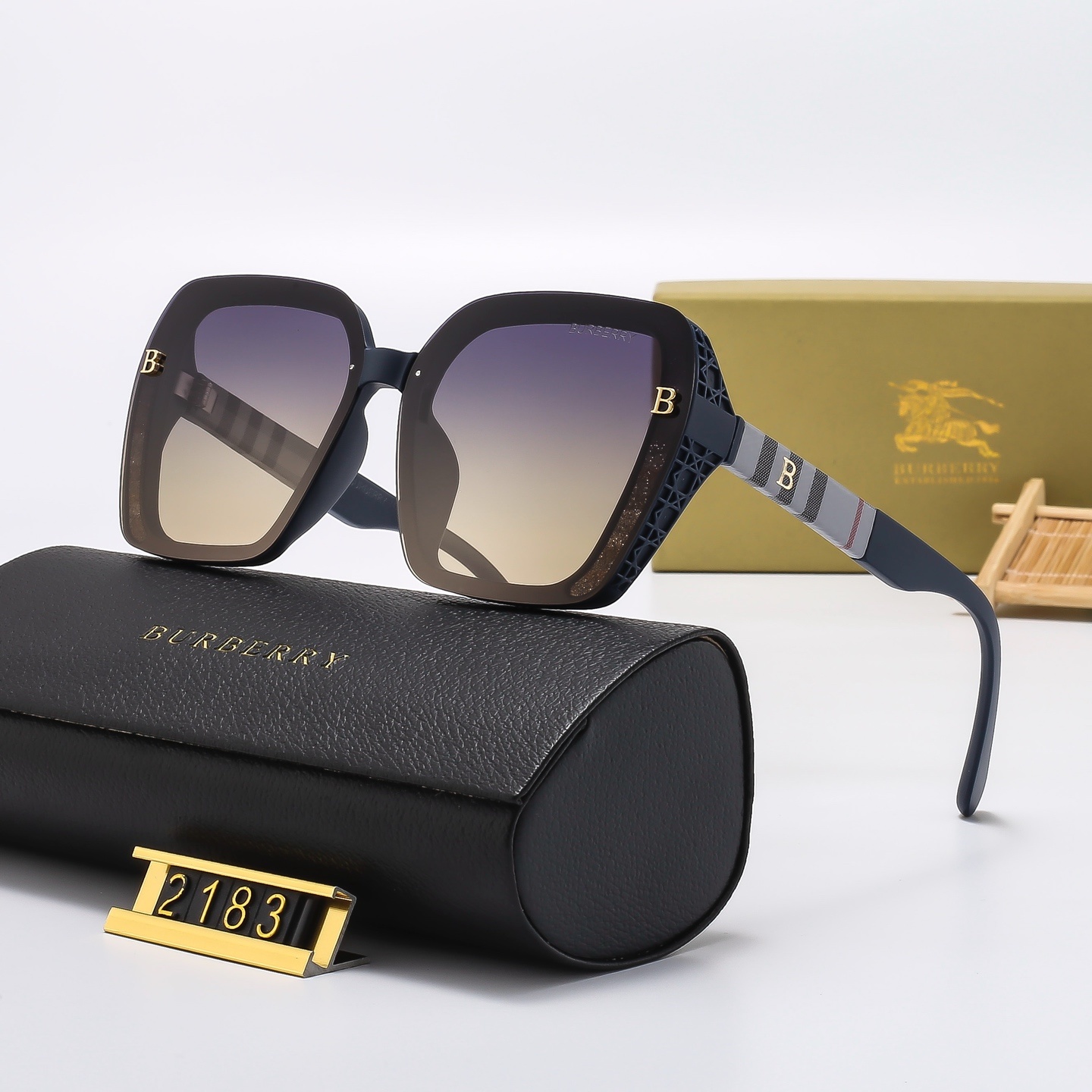 B design Fashion new sunglasses 2183