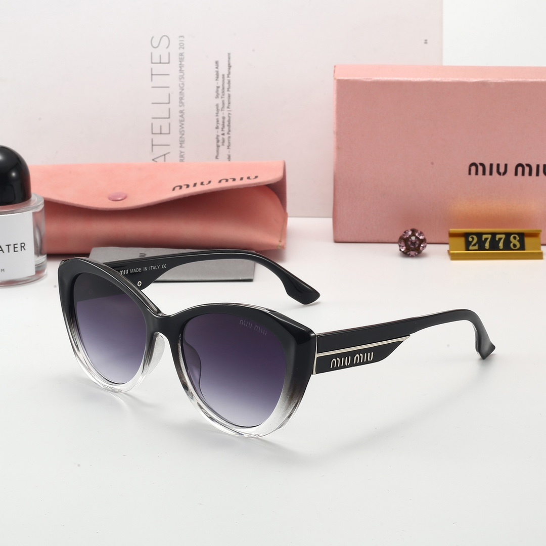 M design Fashion new sunglasses, HD UV protection lenses, 2778