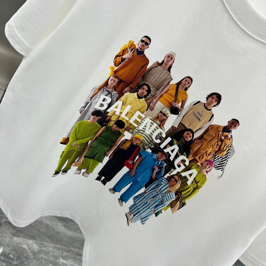 B design  2023 Popular Summer Fashion and Personality Cotton Unisex T-shirt