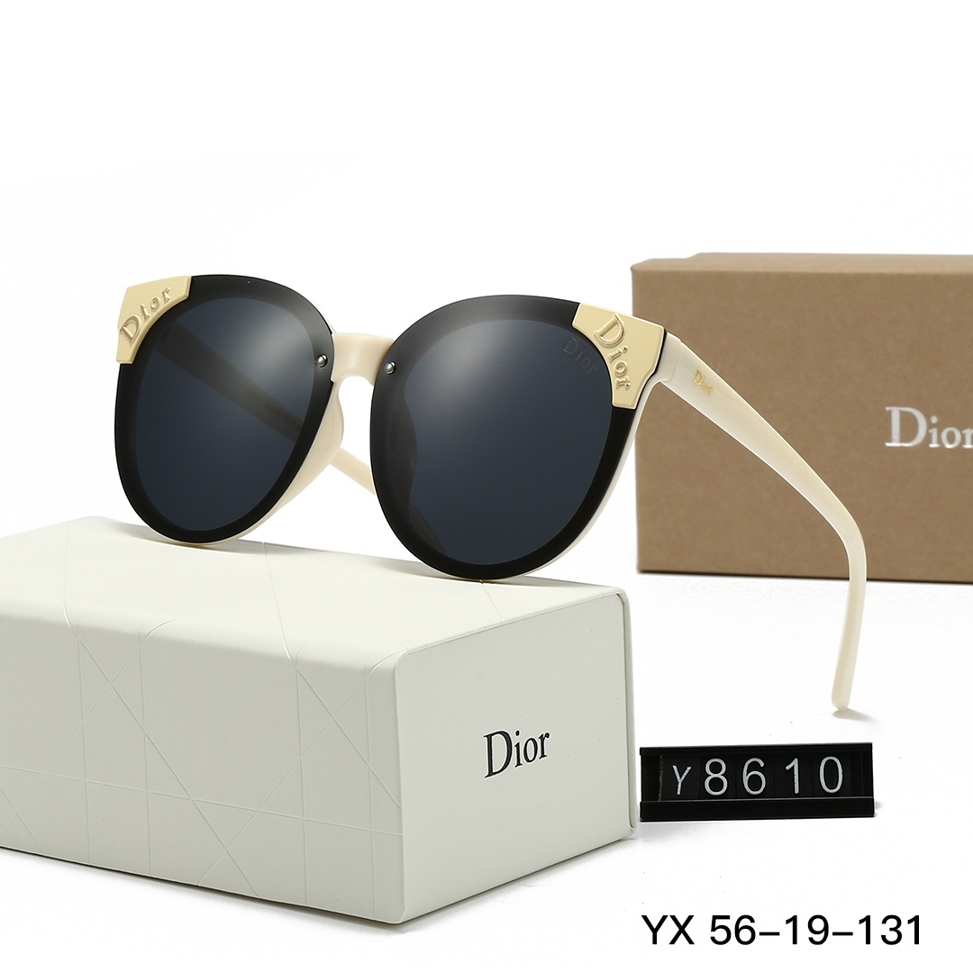 D design New polarized sunglasses unique craftsmanship casual glasses 8610