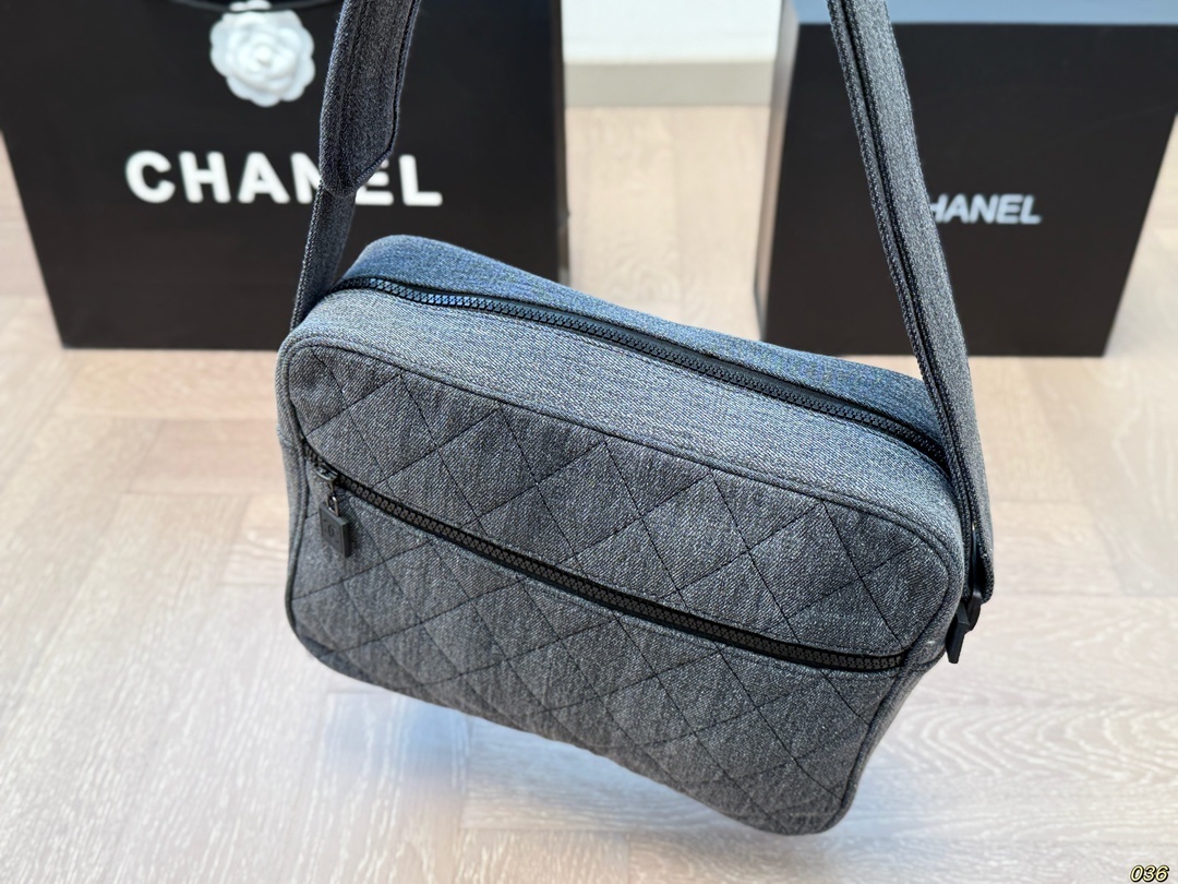 C design denim tote bag bowling bag camera bag