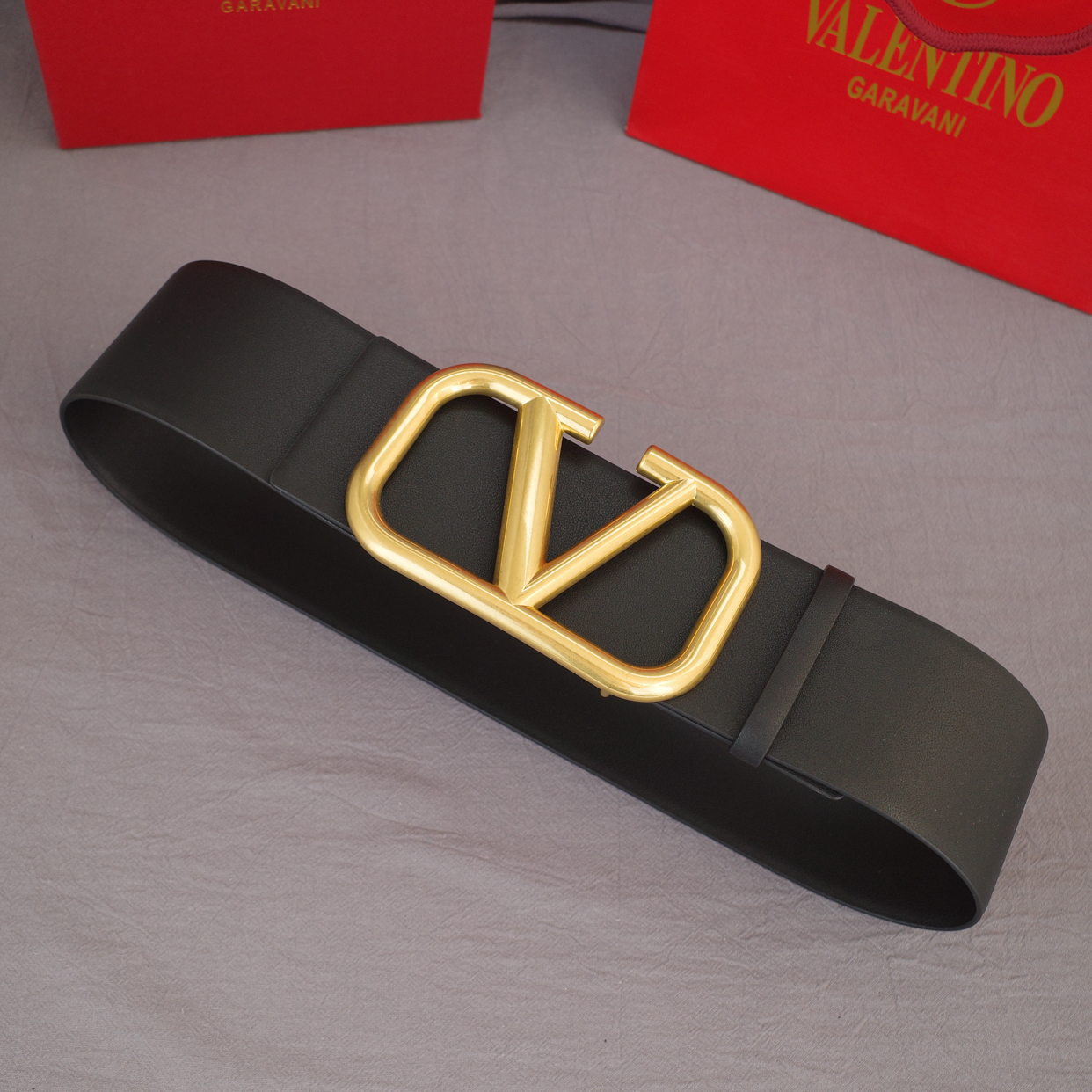 VALENTINO Women Fashion Genuine Leather Belt
