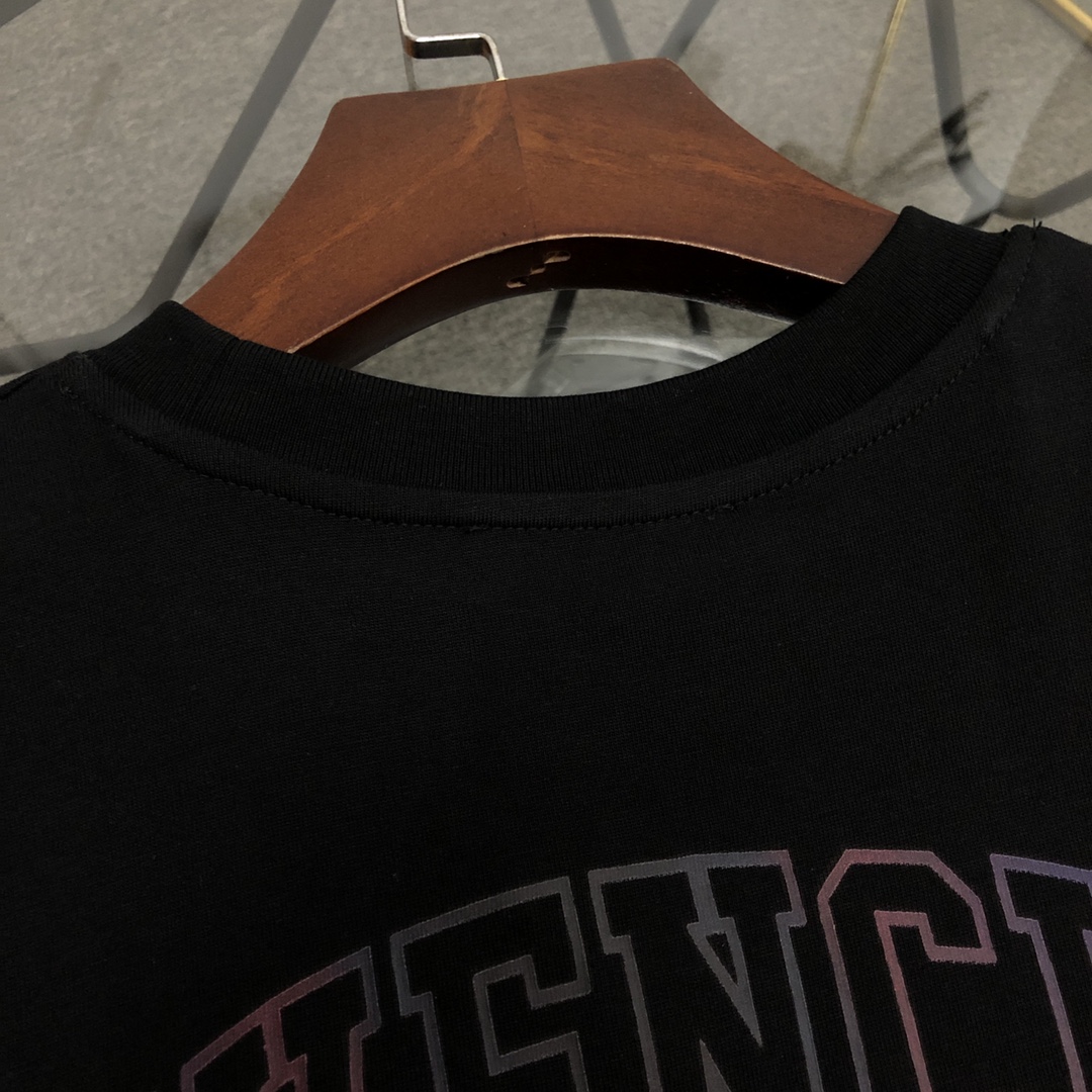 Givenchy 2023 Summer Classic Logo Printed Cotton Soft Unisex Fashion T-shirt