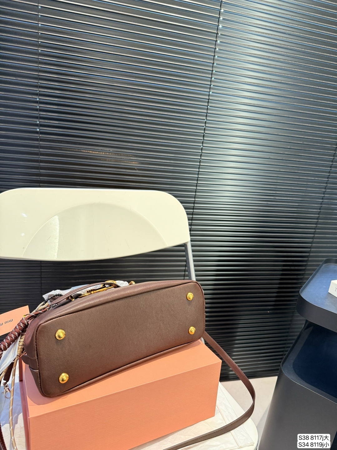 M design 25ss fashion shell messenger bag