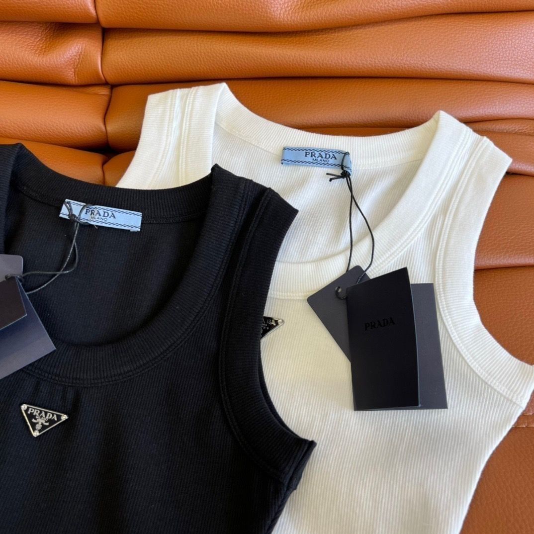 P design Pure cotton Tank top undershirt