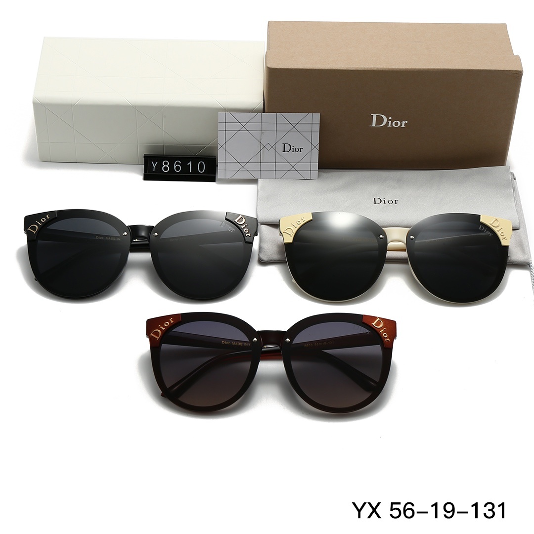 D design New polarized sunglasses unique craftsmanship casual glasses 8610