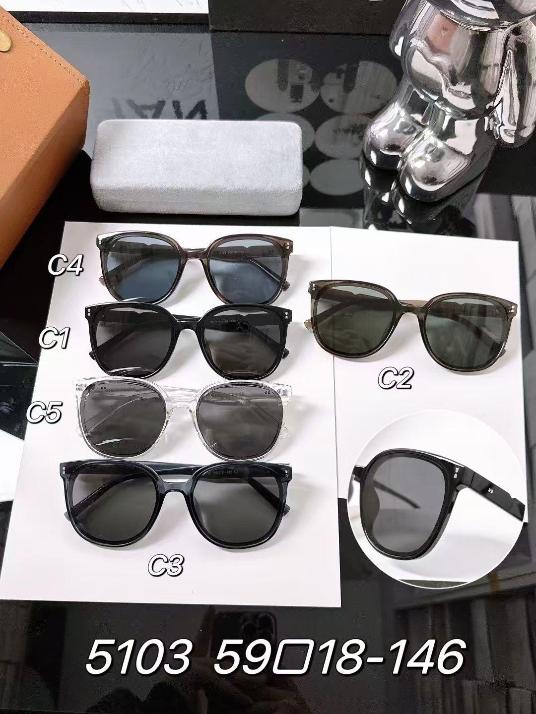 TR design Fashion polarized sunglasses 5103