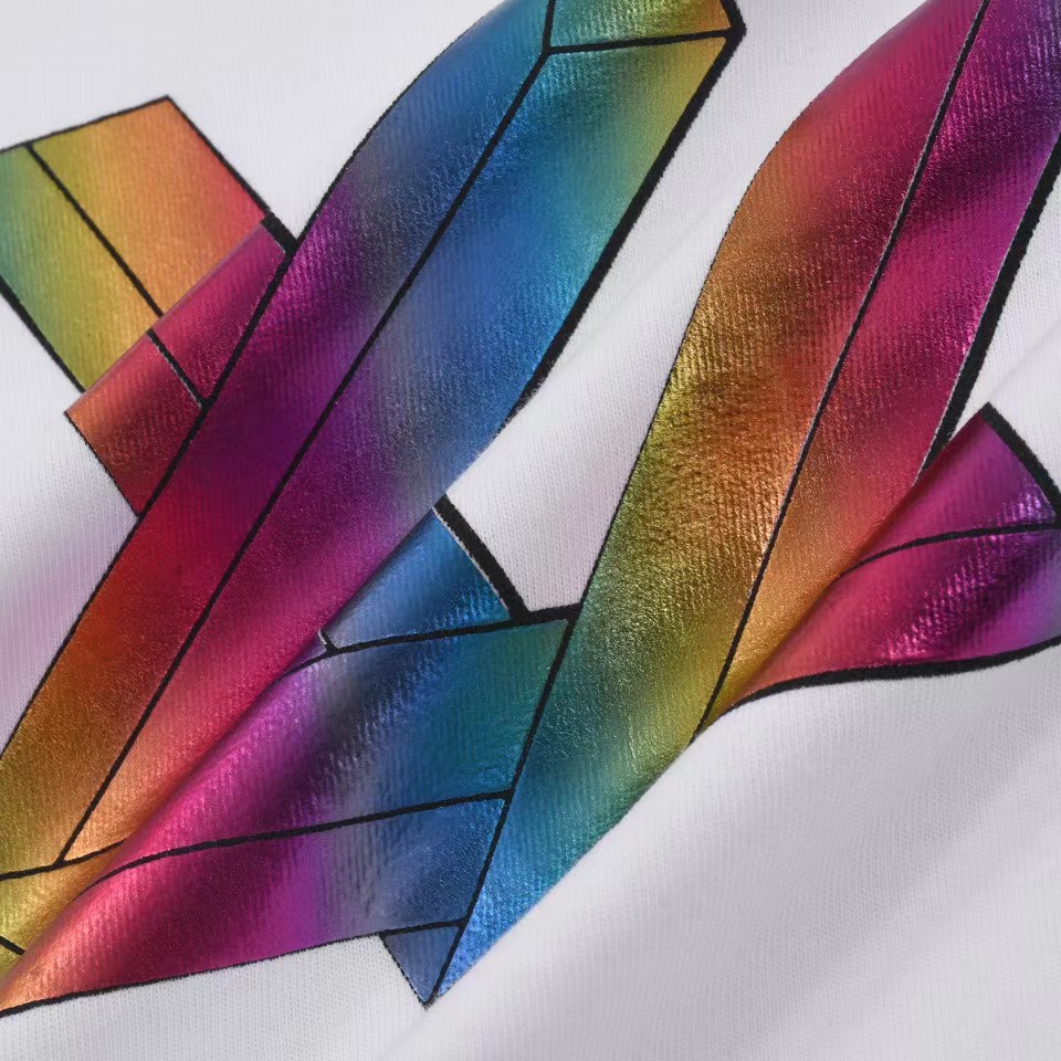 L design  Summer Cotton Breathable Unisex Leisure T-shirt