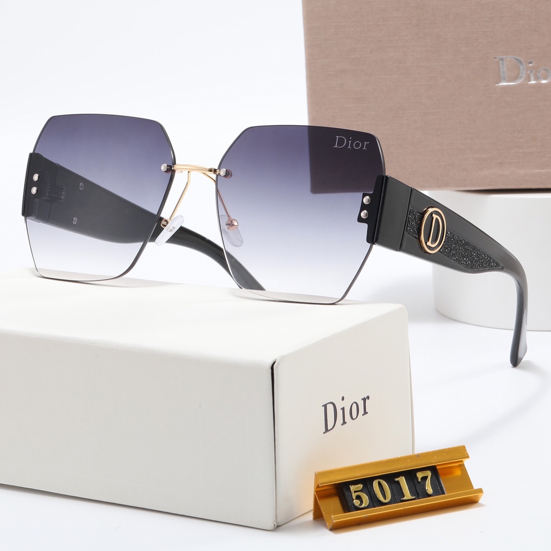 D logo fashion sunglasses