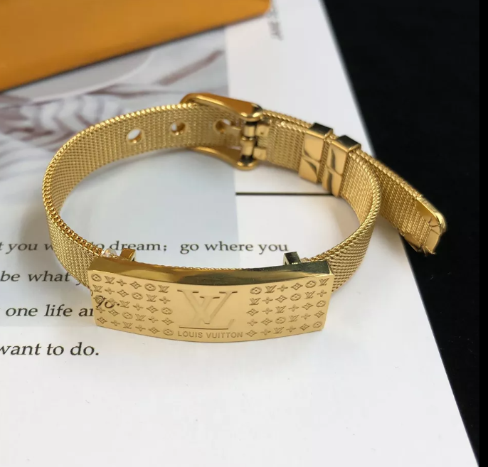 L designfashion Golden all-match bracelet