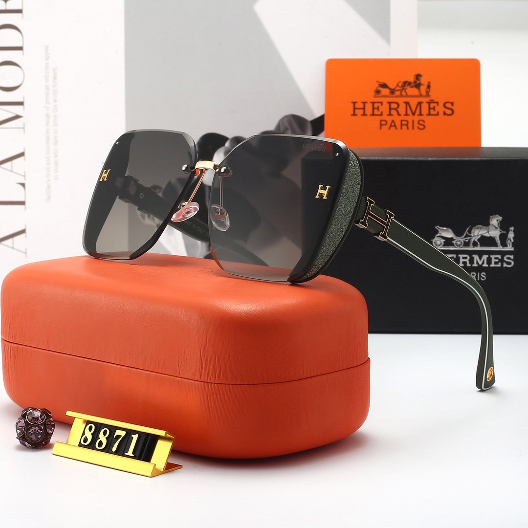 H design Women's Sunglasses TR90 Frame HD Anti-UV Lenses 8871