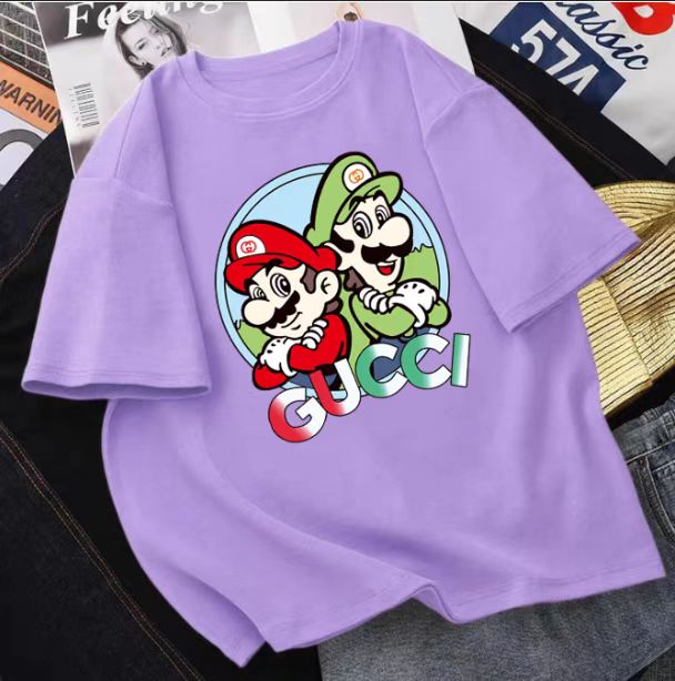 G design and Mario Jointly Designed Cute and Leisure T-Shirt