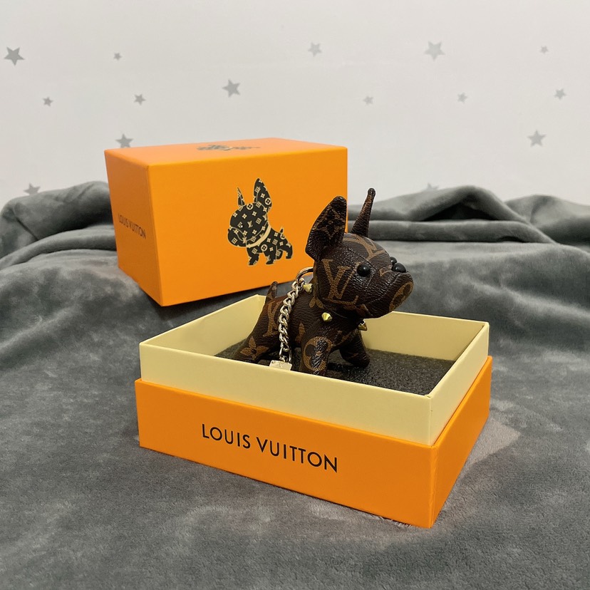 L design  French Bulldog Keychain Pendant