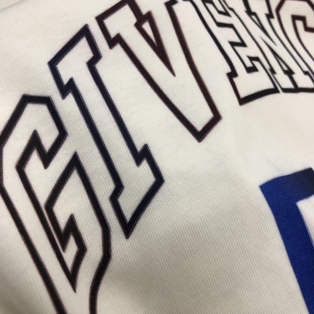 Givenchy 2023 Summer Classic Logo Printed Cotton Soft Unisex Fashion T-shirt