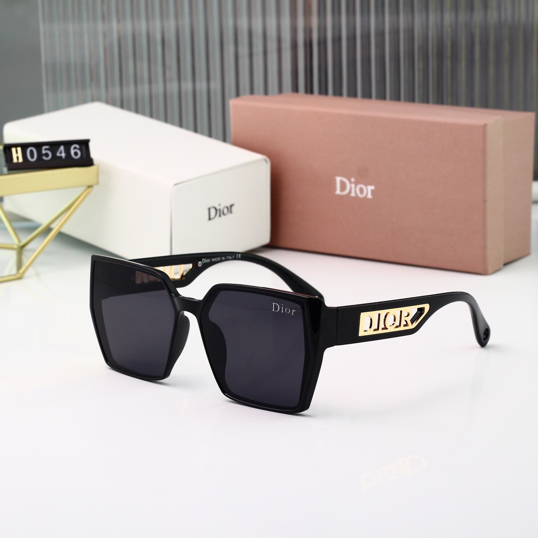 D designfashion thick frame sunglasses