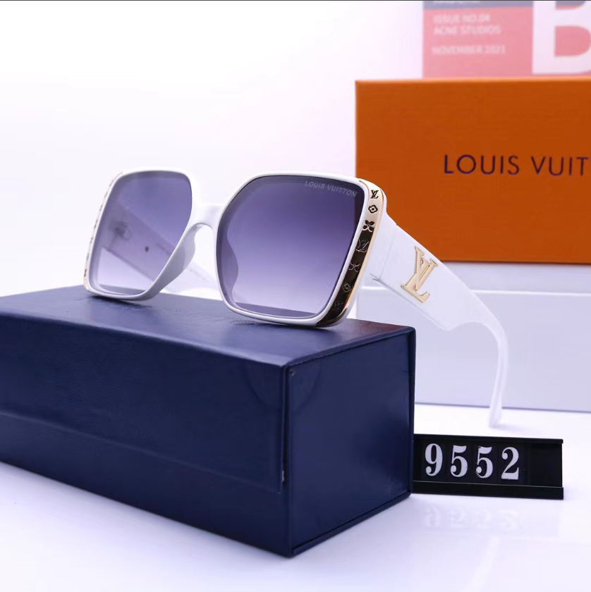L designfashion square frame sunglasses