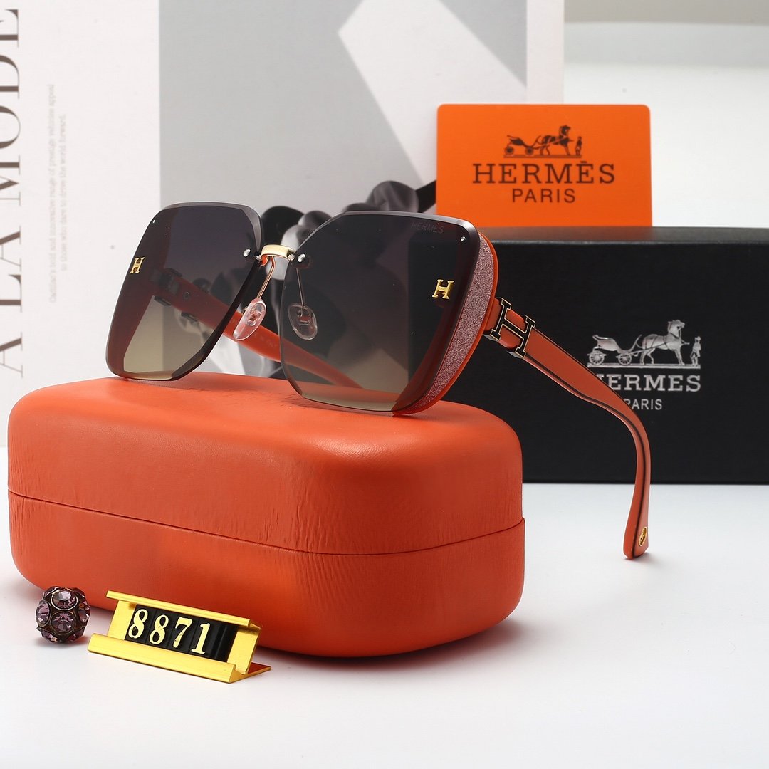 H design Women's Sunglasses TR90 Frame HD Anti-UV Lenses 8871