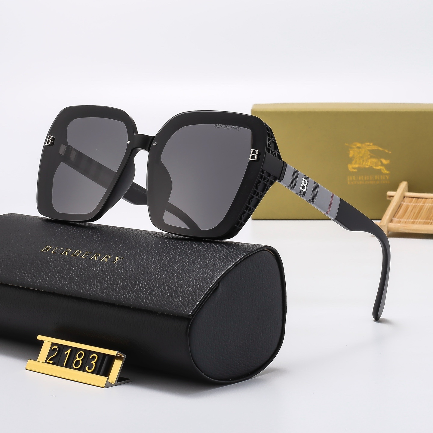 B design Fashion new sunglasses 2183